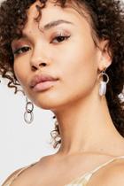 Asymmetrical Resin Hoop Earrings By Zhuu At Free People